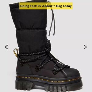 Dr. Martens Black Winter Boots